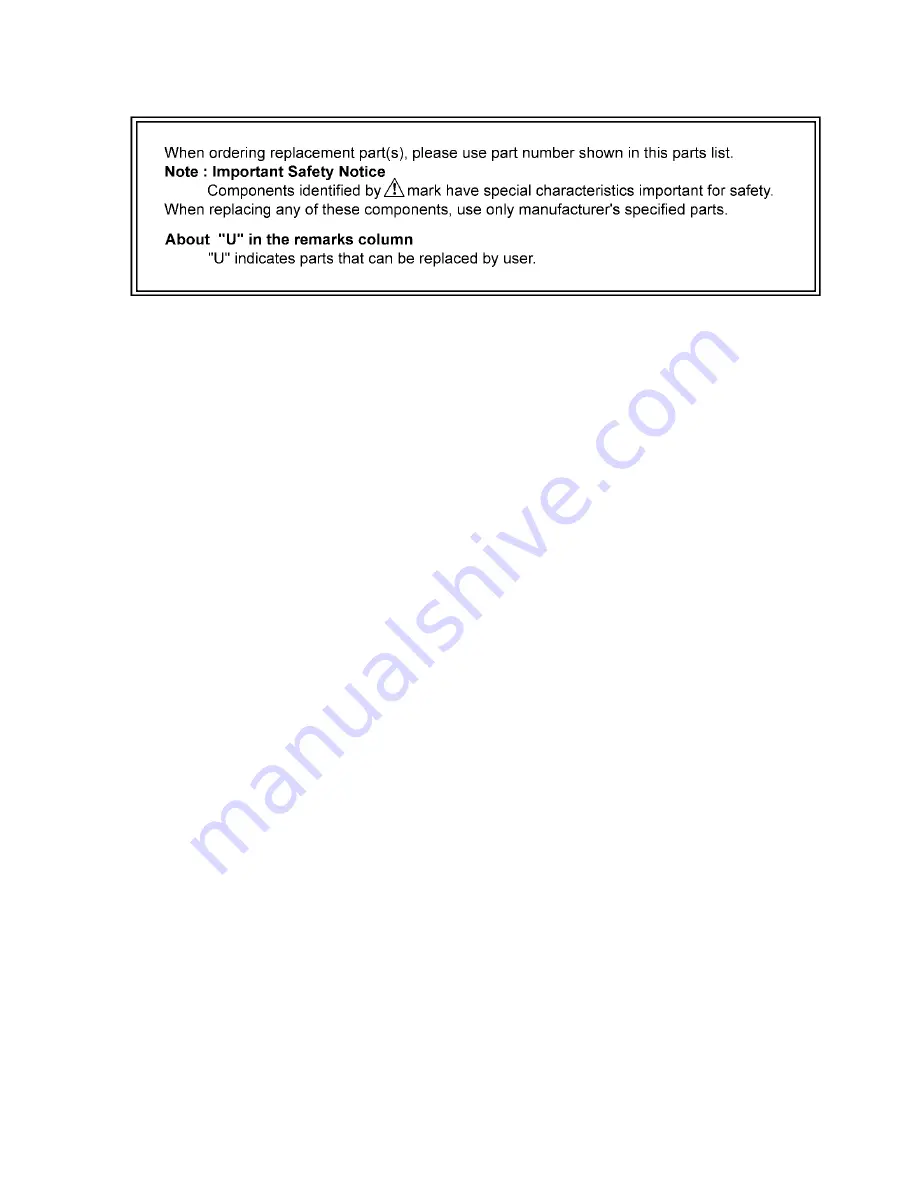 Panasonic EP-MA73 Service Manual Download Page 75