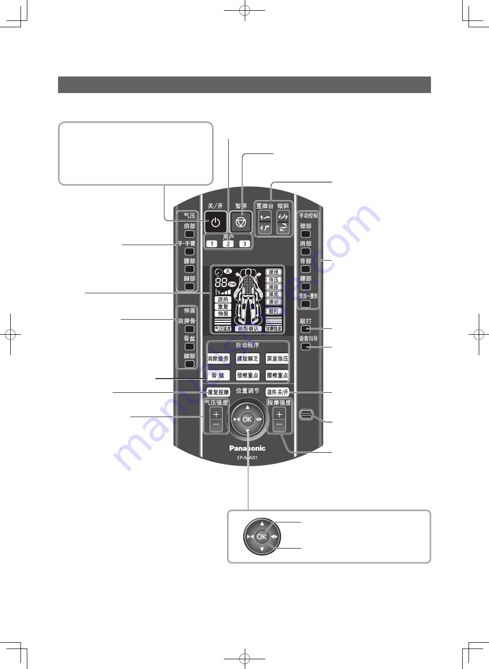 Panasonic EP-MAS1 Operating Instructions Manual Download Page 18