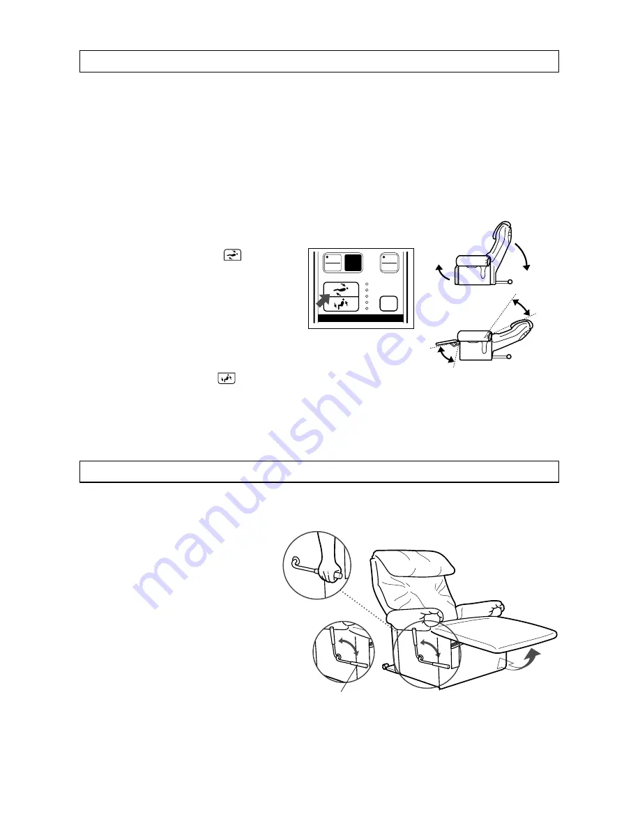 Panasonic EP1015 - MASSAGE LOUNGER - MULTI-LANG Operating Instructions Manual Download Page 9