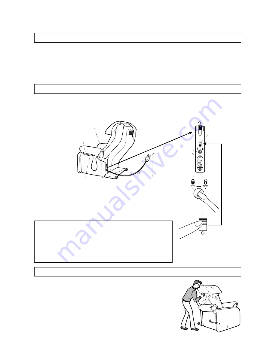 Panasonic EP1015 - MASSAGE LOUNGER - MULTI-LANG Operating Instructions Manual Download Page 25