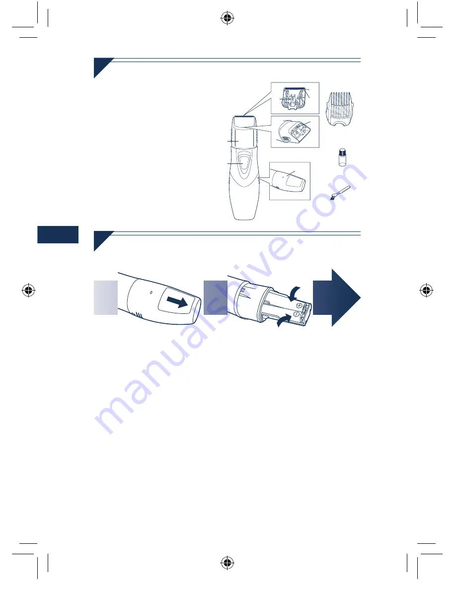 Panasonic ER-2403 Operating Instructions Manual Download Page 18