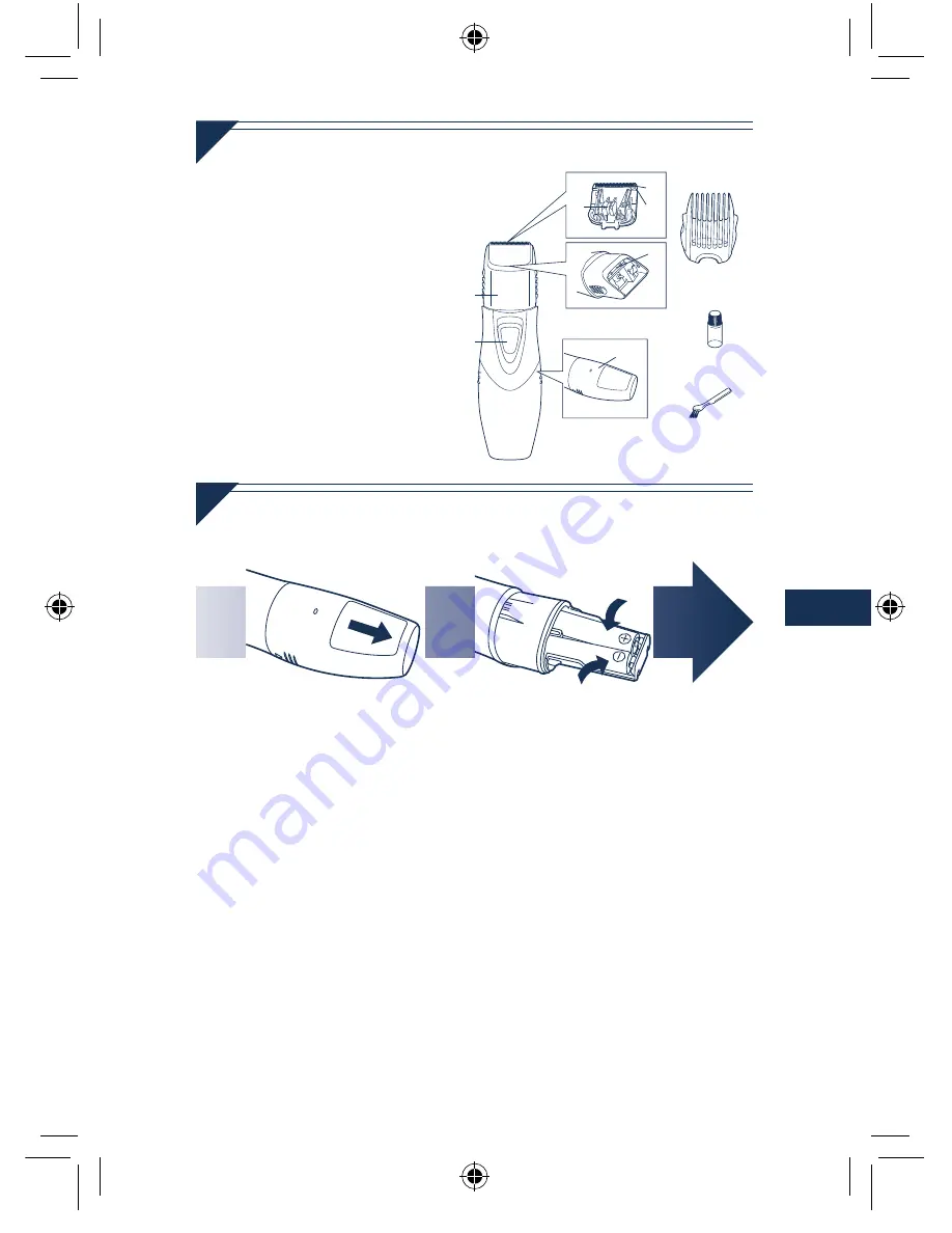 Panasonic ER-2403 Operating Instructions Manual Download Page 23