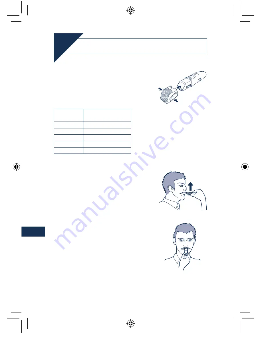 Panasonic ER-2403 Operating Instructions Manual Download Page 34