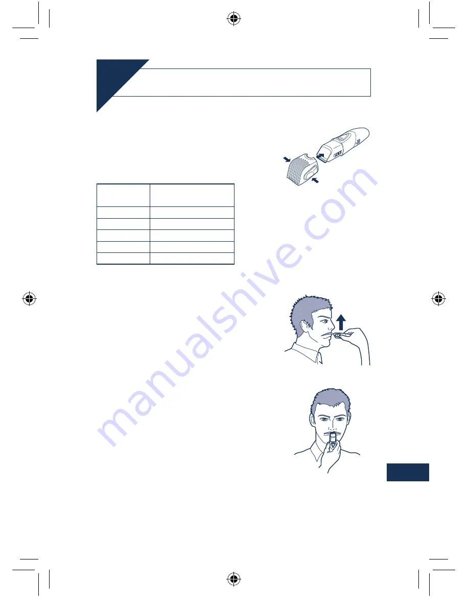 Panasonic ER-2403 Operating Instructions Manual Download Page 85