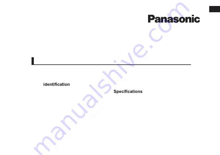 Panasonic ER-FGP86 Скачать руководство пользователя страница 2