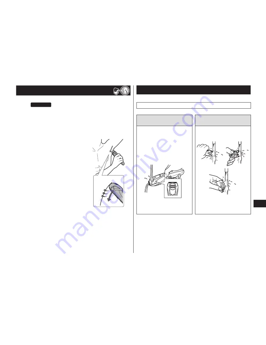 Panasonic ER-GB60 Operating Instructions Manual Download Page 103