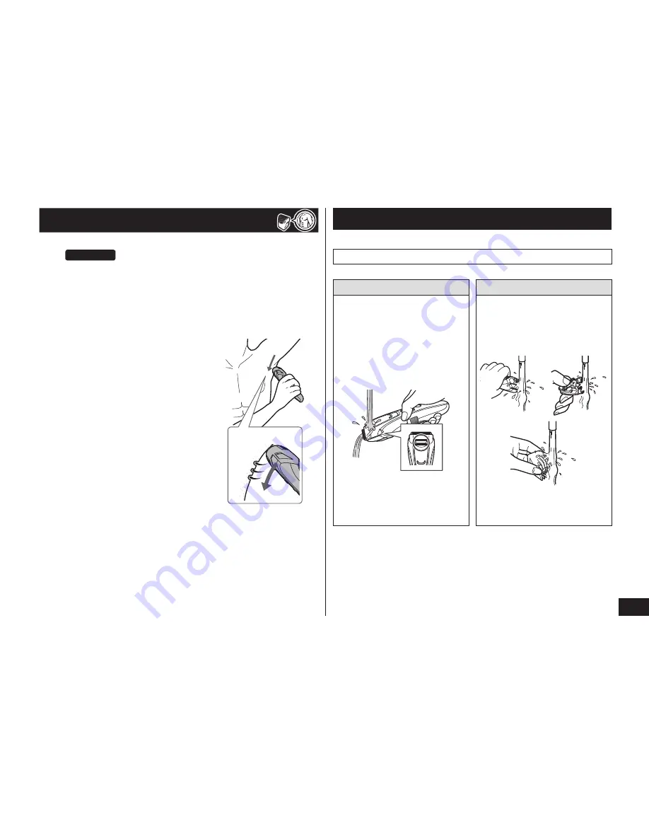 Panasonic ER-GB60 Operating Instructions Manual Download Page 137