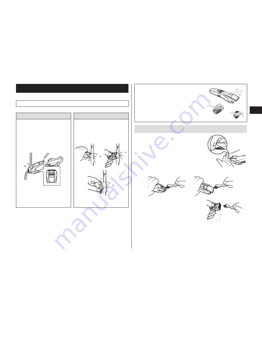 Panasonic ER-GB60 Operating Instructions Manual Download Page 171