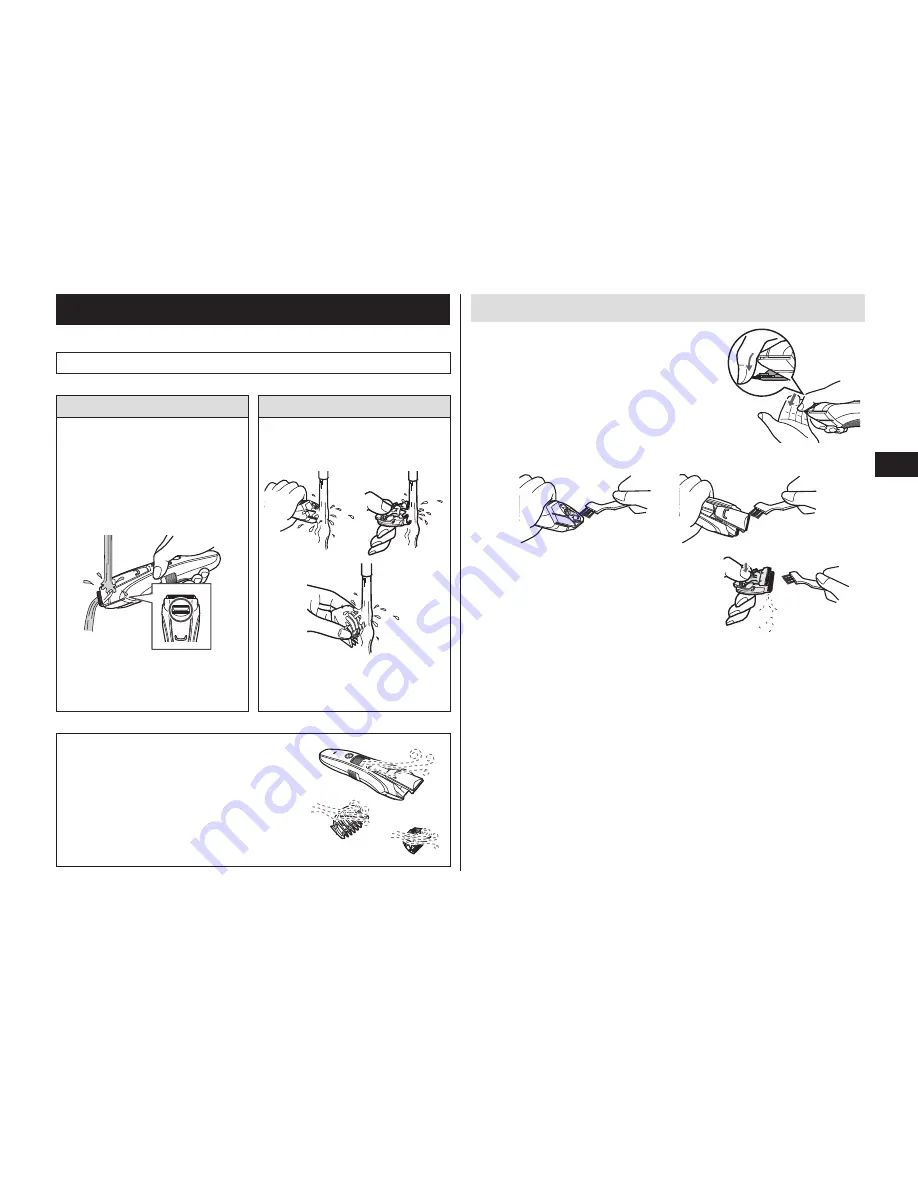 Panasonic ER-GB60 Operating Instructions Manual Download Page 187