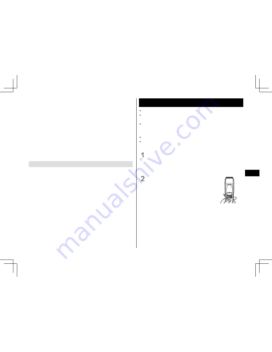 Panasonic ER-GB86 Скачать руководство пользователя страница 223