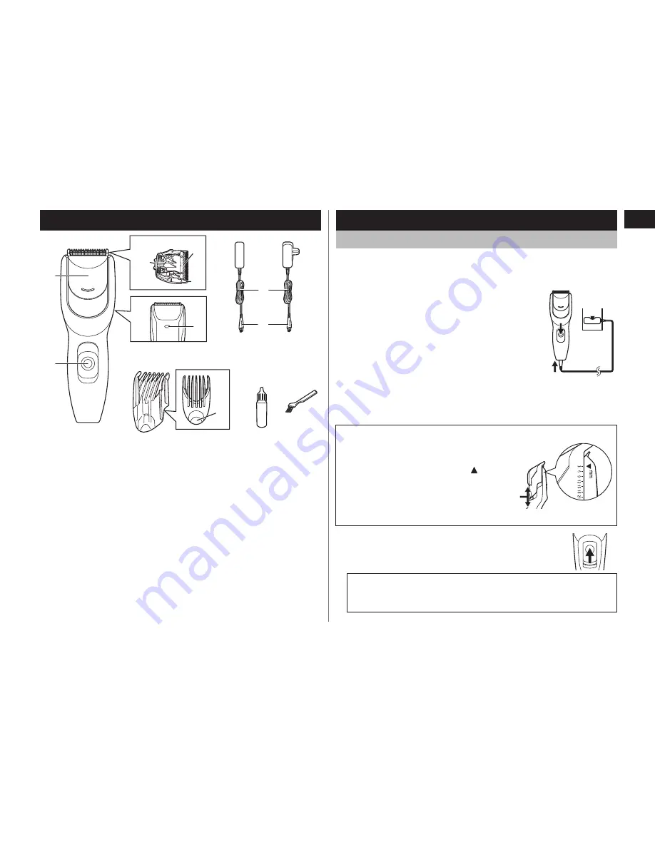 Panasonic ER?GC20 Operating Instructions Manual Download Page 4