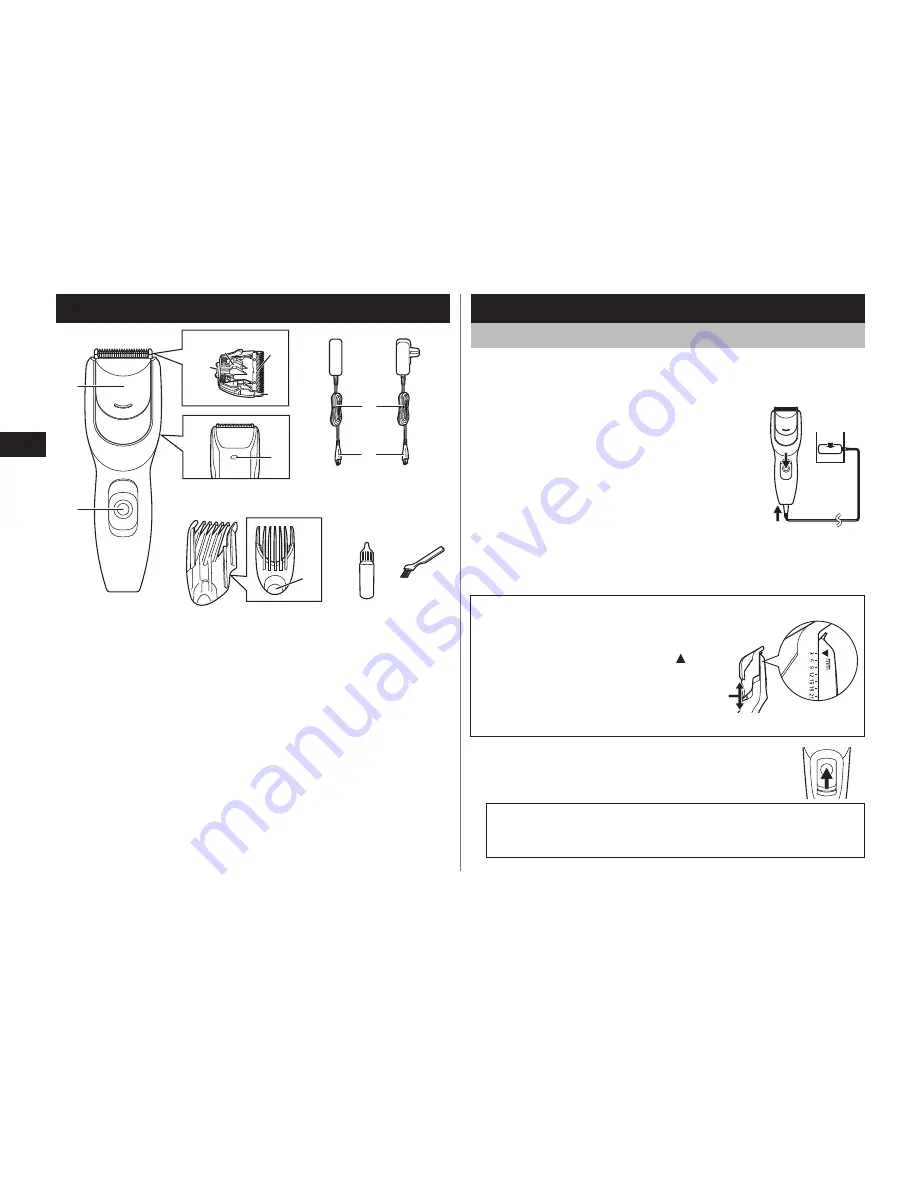 Panasonic ER?GC20 Operating Instructions Manual Download Page 15