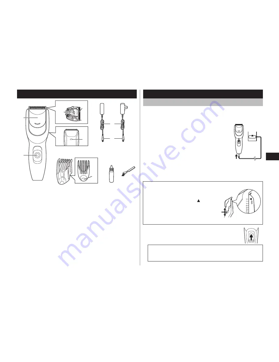 Panasonic ER?GC20 Operating Instructions Manual Download Page 20