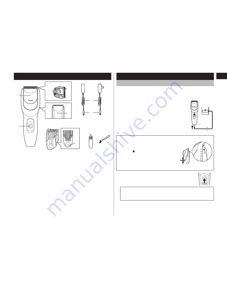 Panasonic ER?GC20 Operating Instructions Manual Download Page 50