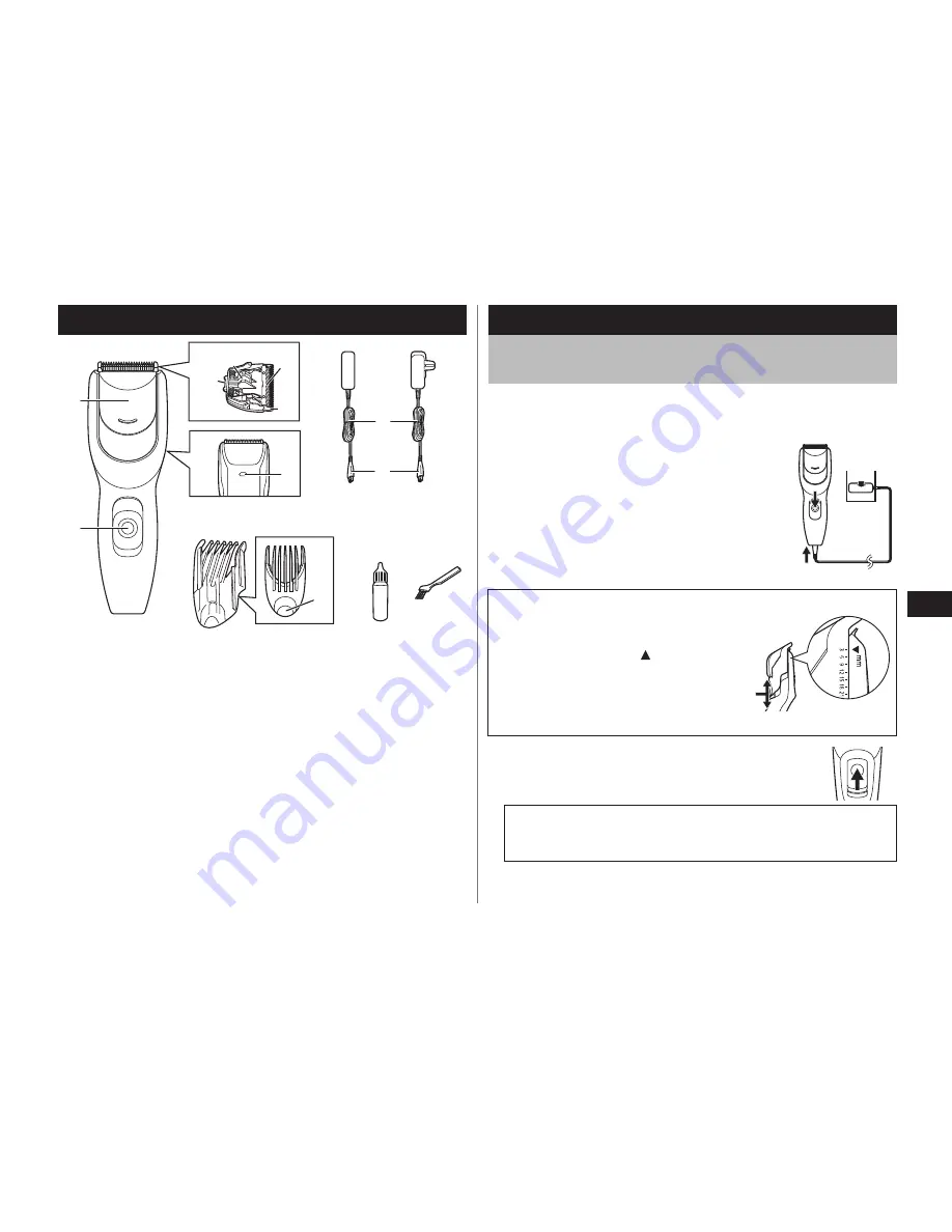 Panasonic ER?GC20 Operating Instructions Manual Download Page 70