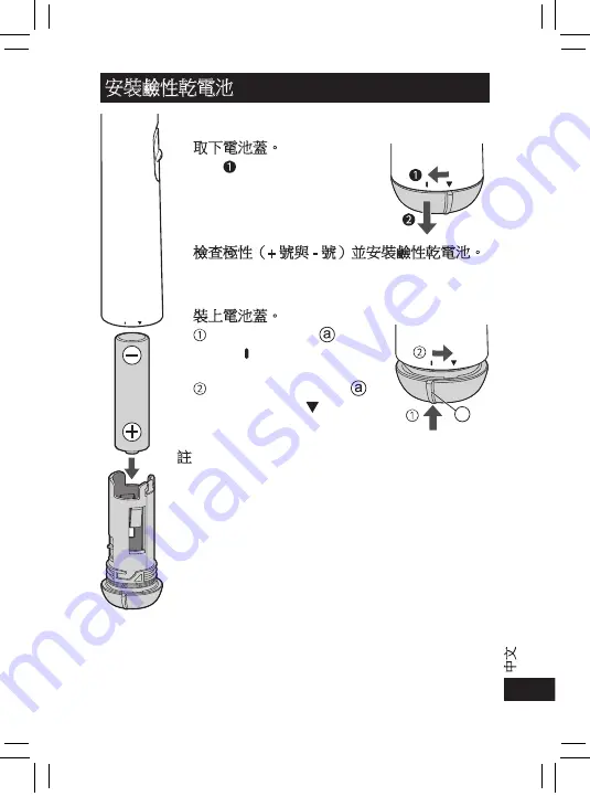 Panasonic ER-GM40 Instruction Manual Download Page 25