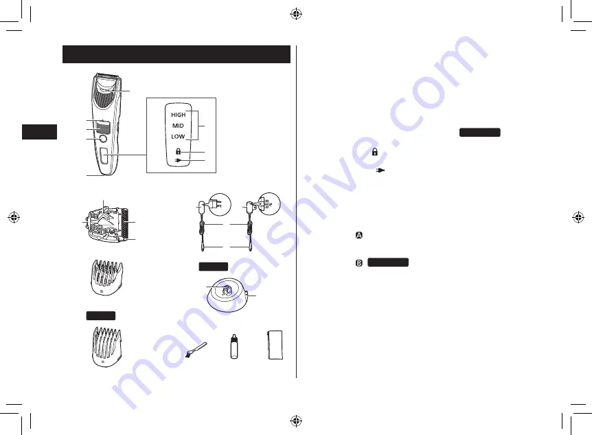 Panasonic ER-SC40 Скачать руководство пользователя страница 208