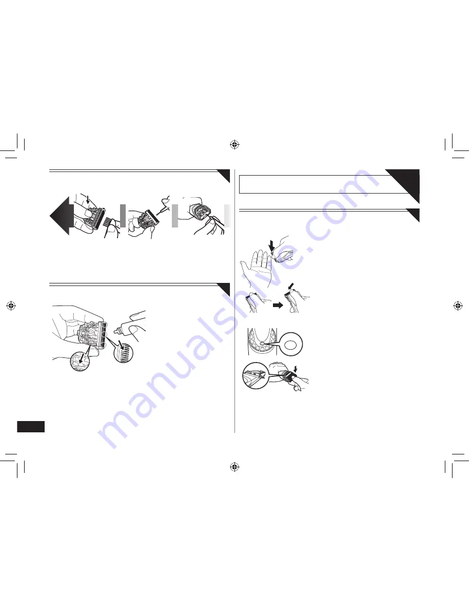 Panasonic ER1611 Operating Instructions Manual Download Page 24