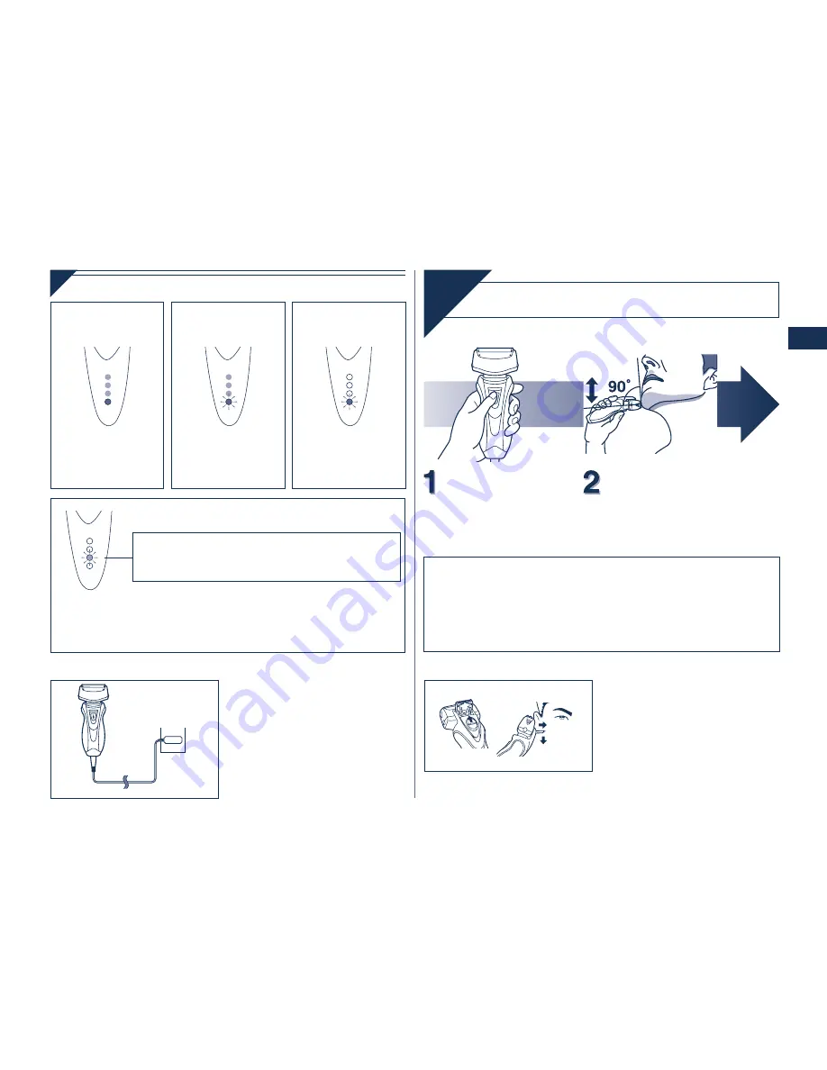 Panasonic ES-7058 Operating Instructions Manual Download Page 15