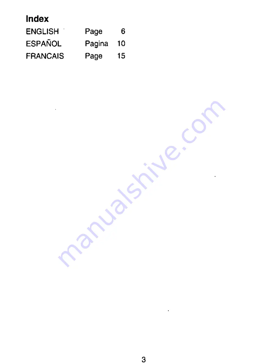 Panasonic ES-765 Operating Instructions Manual Download Page 3