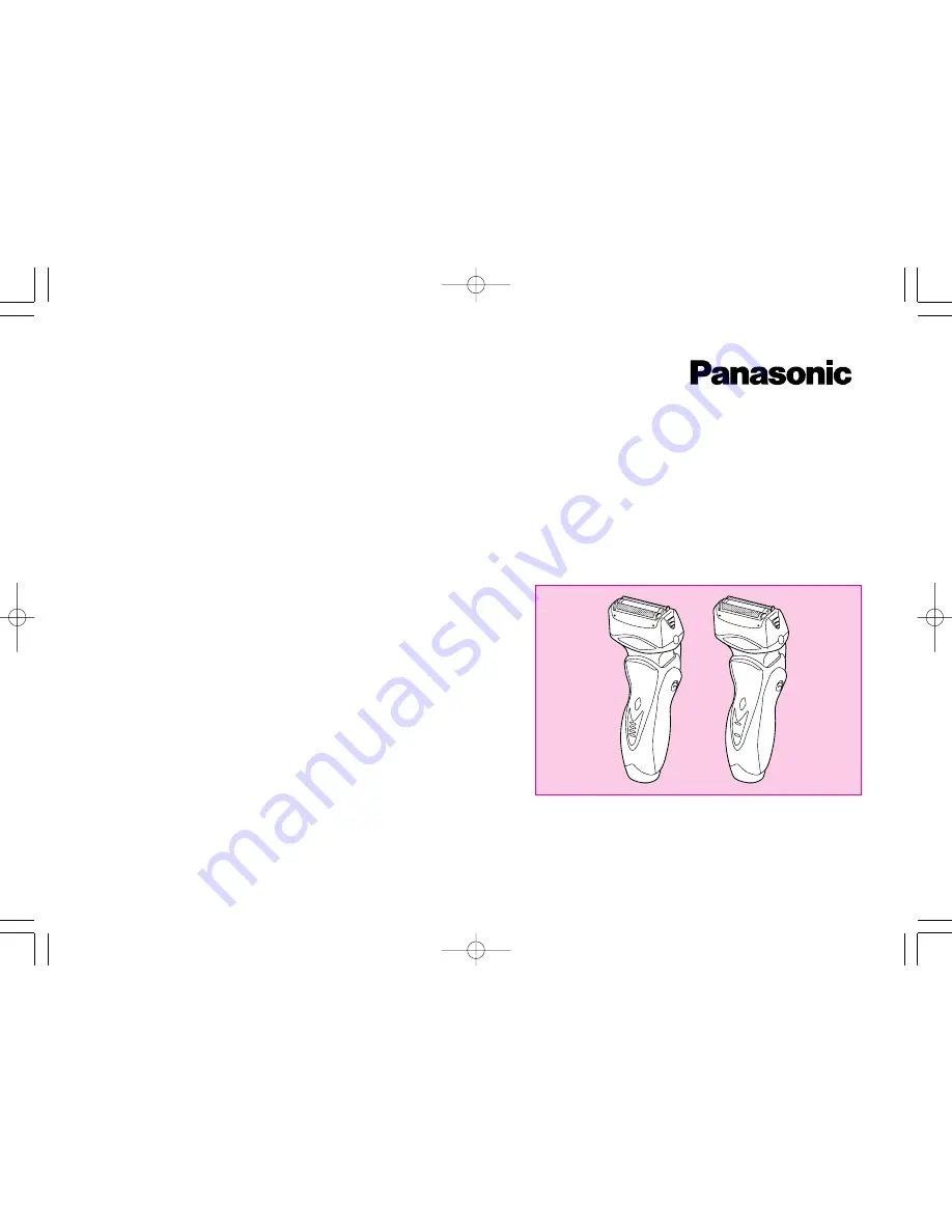 Panasonic ES-8043 Скачать руководство пользователя страница 1