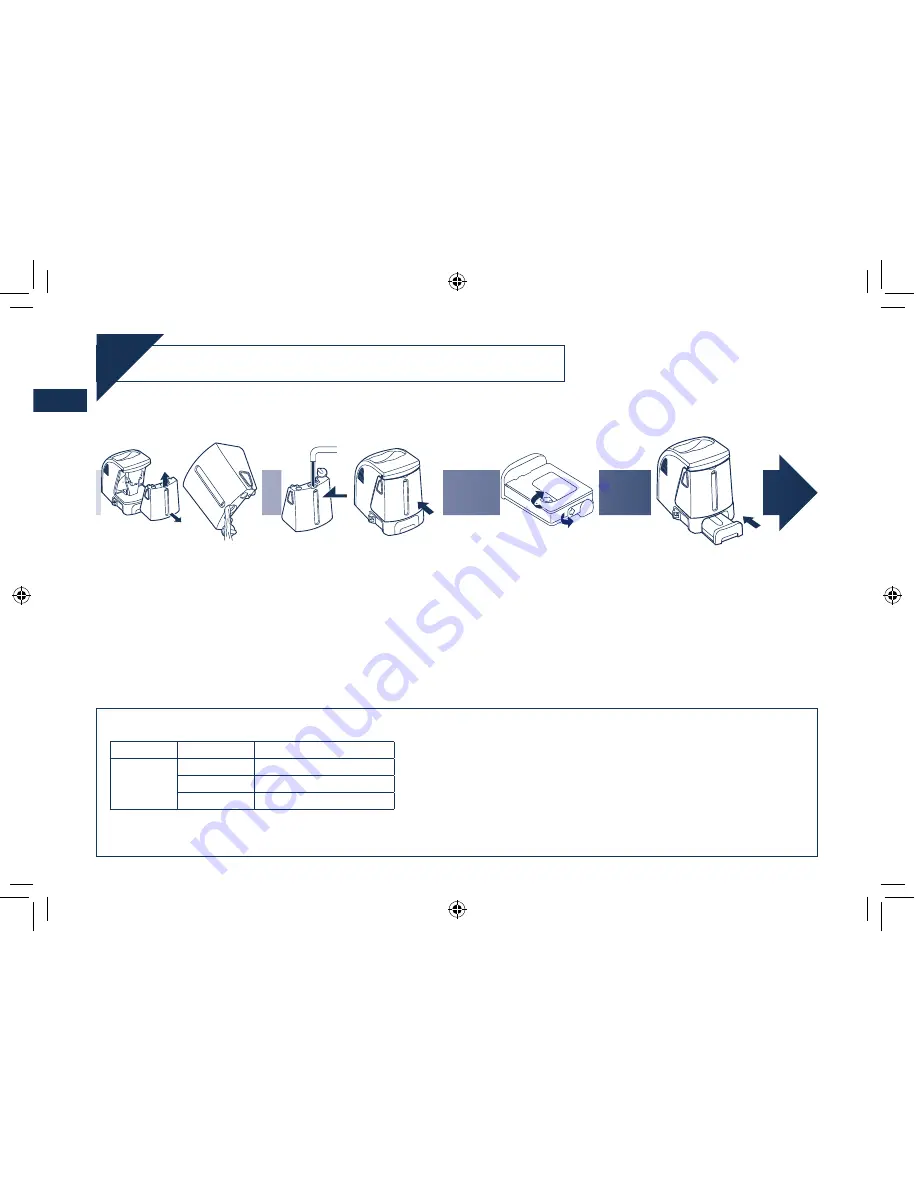 Panasonic ES-8109 Operating Instructions Manual Download Page 116