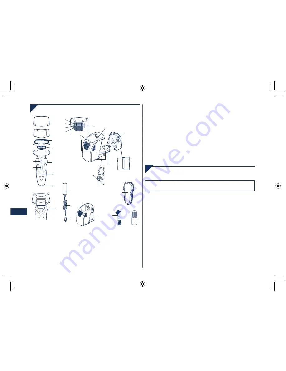 Panasonic ES-8109 Operating Instructions Manual Download Page 164