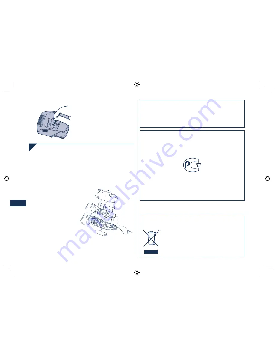 Panasonic ES-8109 Operating Instructions Manual Download Page 172