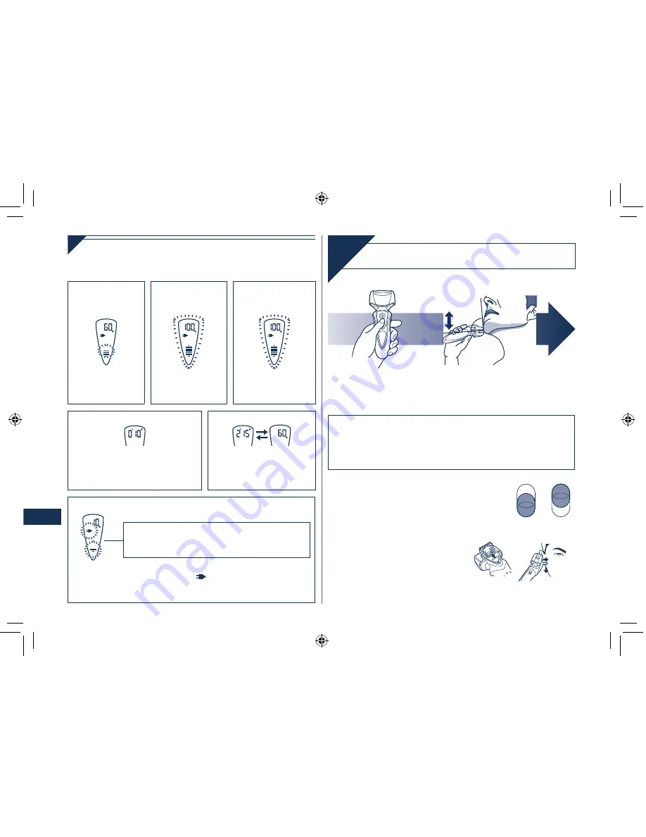 Panasonic ES-8243 Operating Instructions Manual Download Page 106