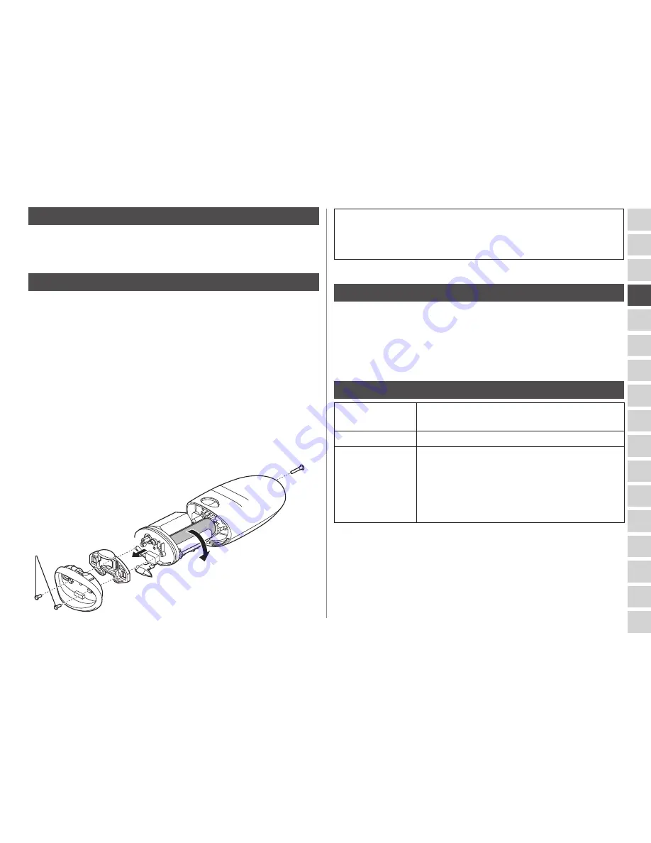 Panasonic ES-ED20 Operating Instructions Manual Download Page 83