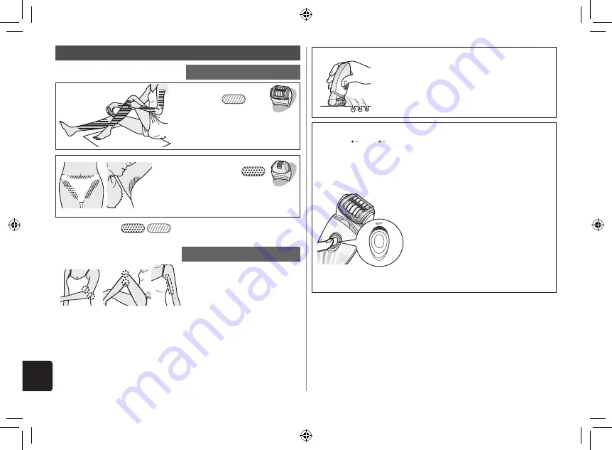 Panasonic ES-ED70 Operating Instructions Manual Download Page 42