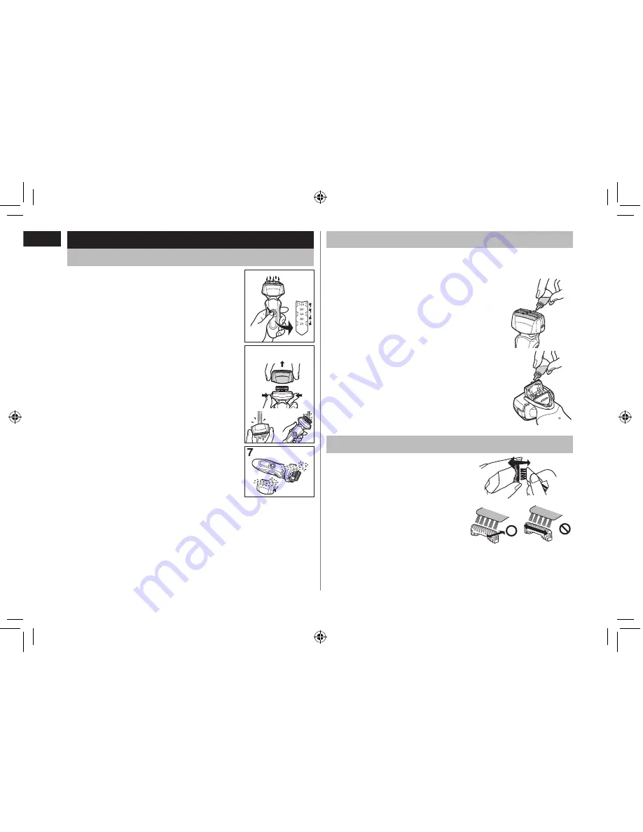 Panasonic ES-LF51 Operating Instructions Manual Download Page 6