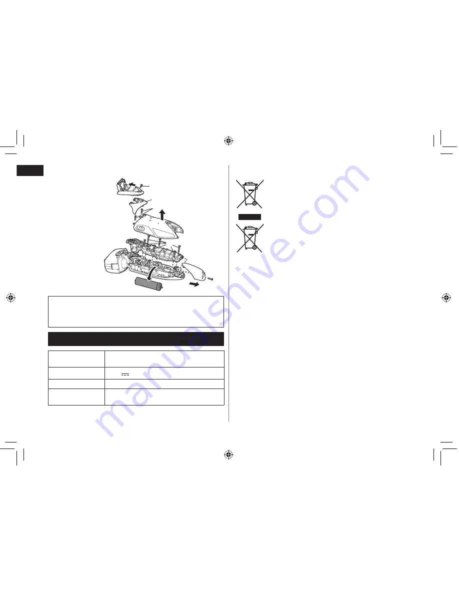 Panasonic ES-LF51 Operating Instructions Manual Download Page 8