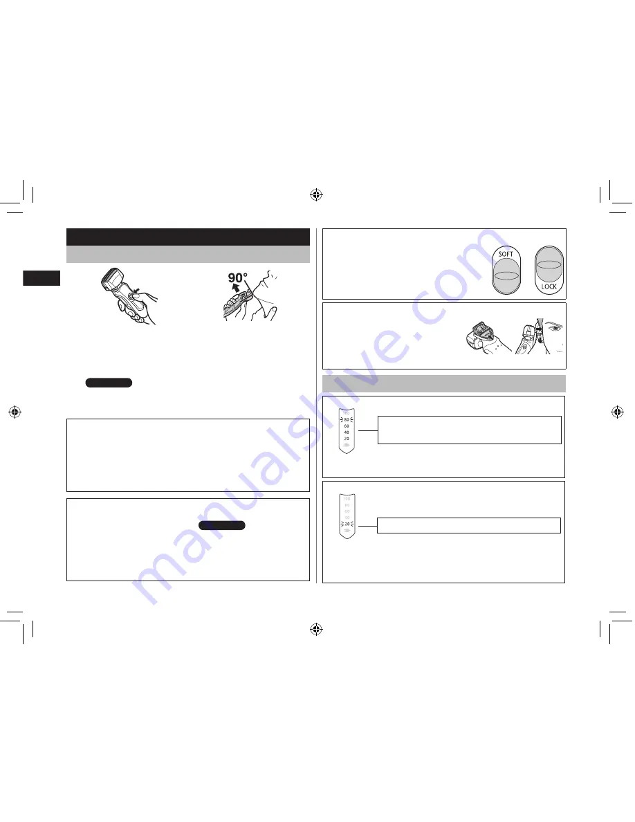 Panasonic ES-LF51 Operating Instructions Manual Download Page 12