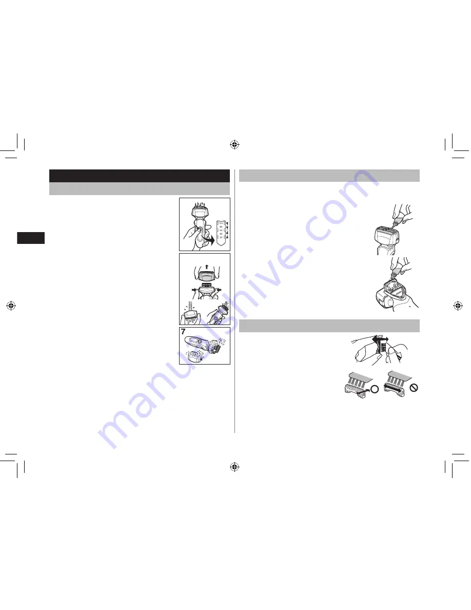 Panasonic ES-LF51 Operating Instructions Manual Download Page 20