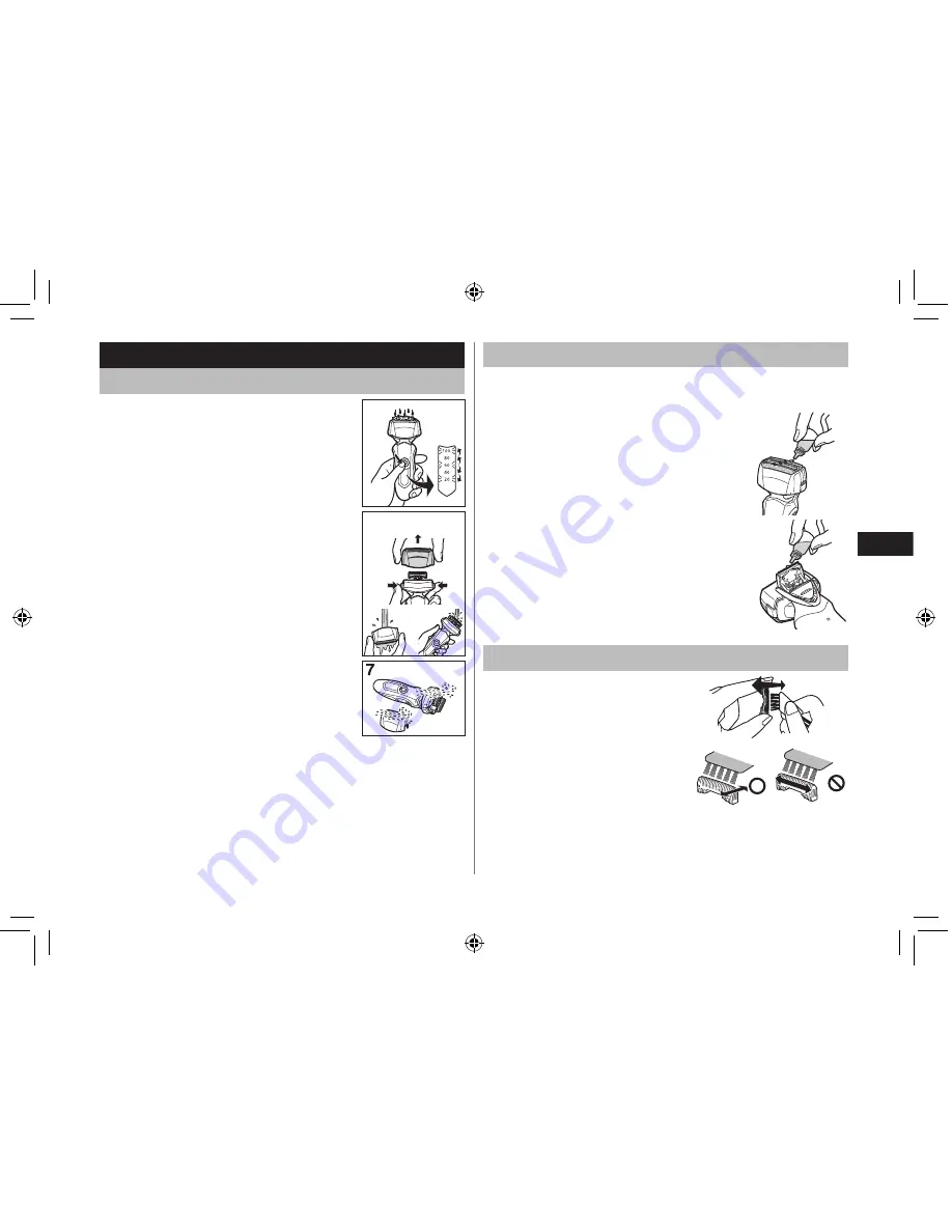 Panasonic ES-LF51 Operating Instructions Manual Download Page 27