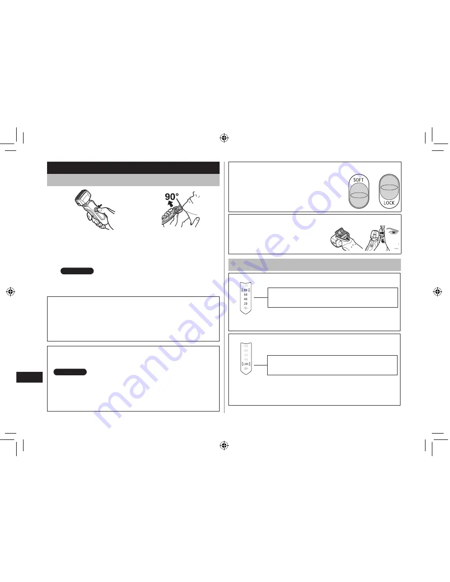 Panasonic ES-LF51 Operating Instructions Manual Download Page 54