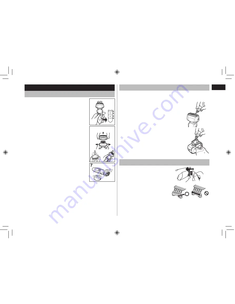 Panasonic ES-LF51 Operating Instructions Manual Download Page 69