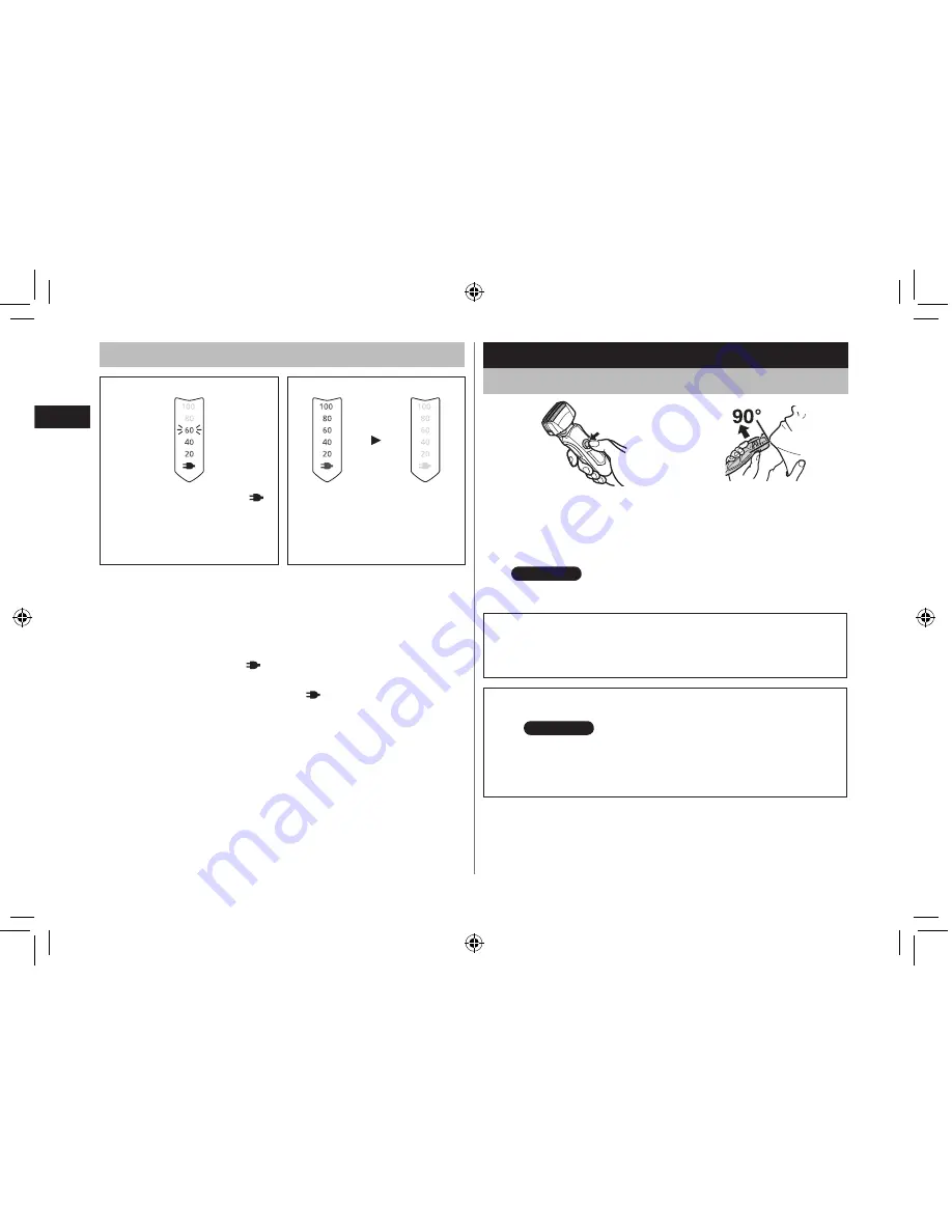 Panasonic ES-LF51 Operating Instructions Manual Download Page 74