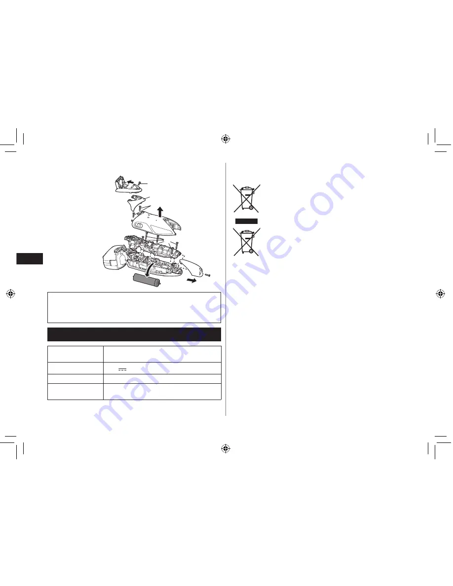 Panasonic ES-LF51 Operating Instructions Manual Download Page 92