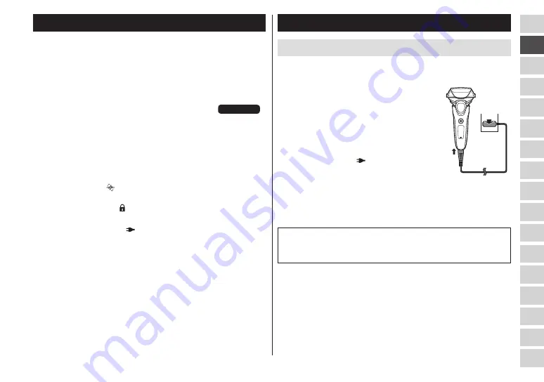 Panasonic ES-LT67 Operating Instructions Manual Download Page 33