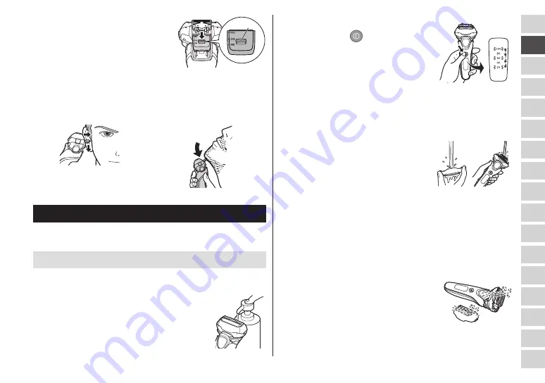 Panasonic ES-LT67 Operating Instructions Manual Download Page 37