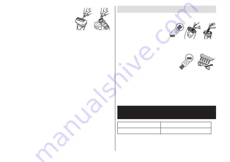 Panasonic ES-LT67 Operating Instructions Manual Download Page 38