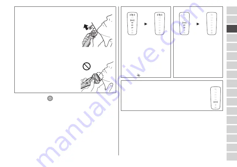 Panasonic ES-LT67 Operating Instructions Manual Download Page 57