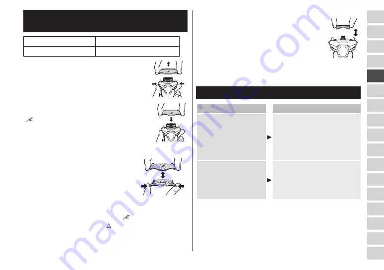 Panasonic ES-LT67 Operating Instructions Manual Download Page 103