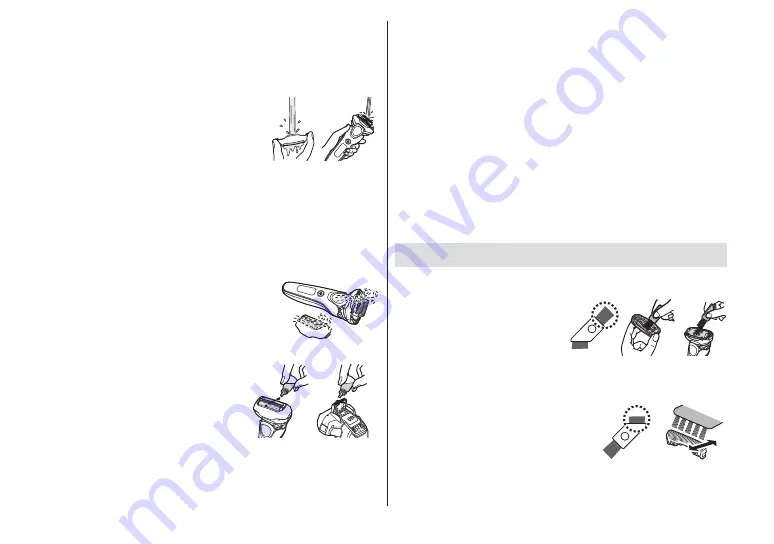 Panasonic ES-LT67 Operating Instructions Manual Download Page 124