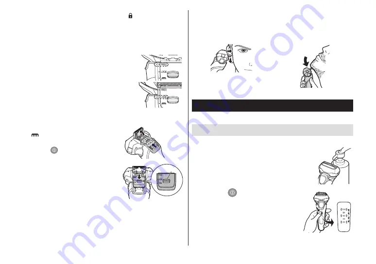 Panasonic ES-LT67 Operating Instructions Manual Download Page 144