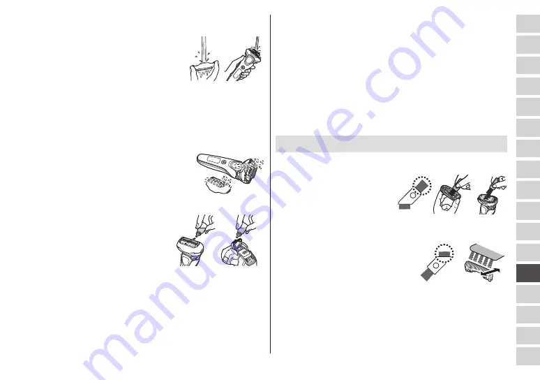 Panasonic ES-LT67 Operating Instructions Manual Download Page 263