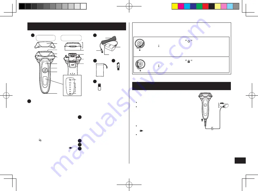 Panasonic ES-LV53 Operating Instructions Manual Download Page 23