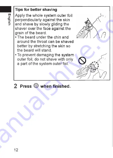 Panasonic ES?LV67 Operating Instructions Manual Download Page 17